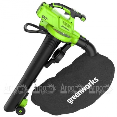 Воздуходувка аккумуляторная GreenWorks GD60BVII (без аккумулятора и зарядного устройства) в Волгограде