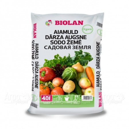 Садовая земля Organic Biolan 40 л в Волгограде