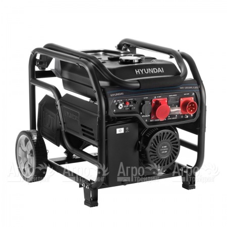 Бензогенератор Hyundai HHY 10050FE-3 ATS 7.5 кВт в Волгограде