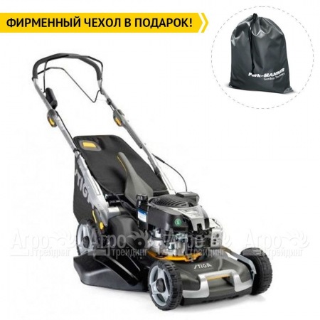 Газонокосилка бензиновая Stiga Twinclip 55 SEQ B  в Волгограде