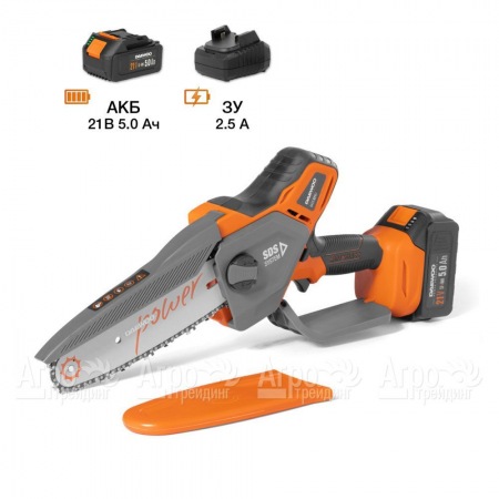 Аккумуляторная пила Daewoo DACS 821Li SET 8" в Волгограде