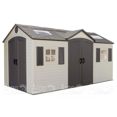 Пластиковый сарай LifeTime 15х8 DD в Волгограде
