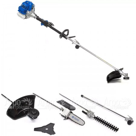 Бензокоса многофункциональная (бензиновый триммер) Haitec HT-MT153-5 в Волгограде