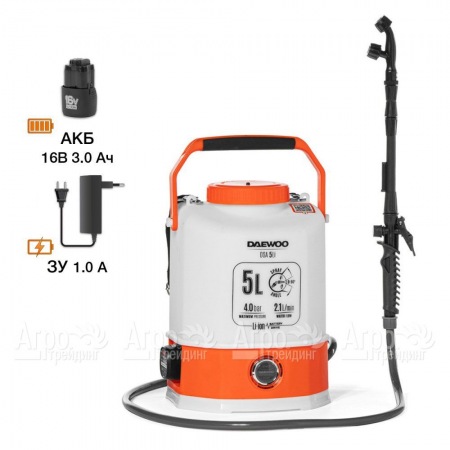 Аккумуляторный опрыскиватель Daewoo DSA 5Li в Волгограде