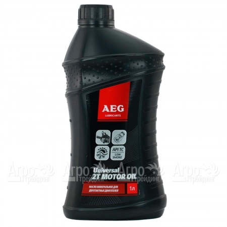 Масло минеральное Universal AEG 2T Motor Oil API TC 1 л для 2-х тактных двигателей  в Волгограде