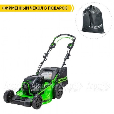 Газонокосилка аккумуляторная GreenWorks GC82HPLM51  в Волгограде