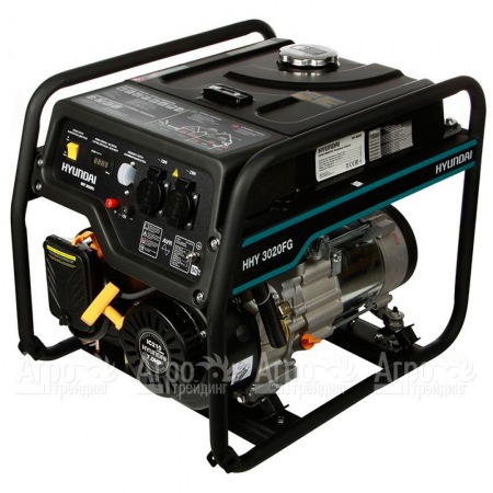 Бензогенератор Hyundai HHY 3020FG 2.8 кВт  в Волгограде
