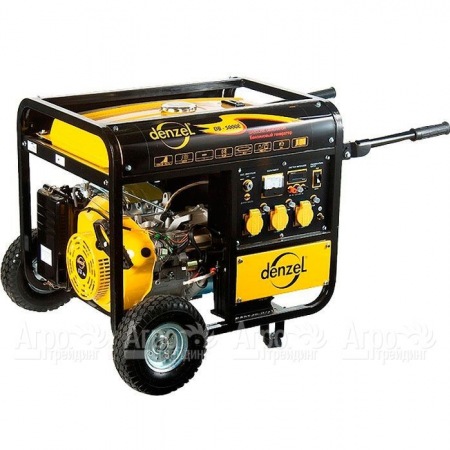 Бензогенератор Denzel DB5000Е 4 кВт  в Волгограде