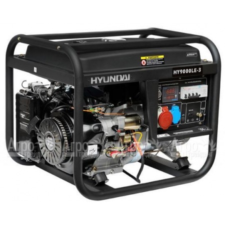 Бензогенератор Hyundai HY 9000LE-3 6 кВт  в Волгограде