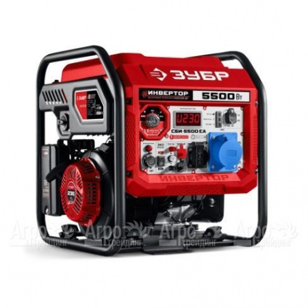 Бензогенератор инверторный Зубр СБИ-5500ЕА 5 кВт в Волгограде