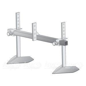 Плоскорез двухрядный без сцепки для мотоблоков Целина  в Волгограде