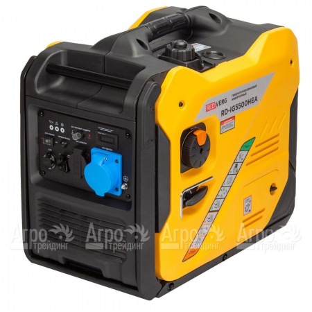 Бензогенератор инверторный RedVerg RD-IG5500HEA 5 кВт в Волгограде