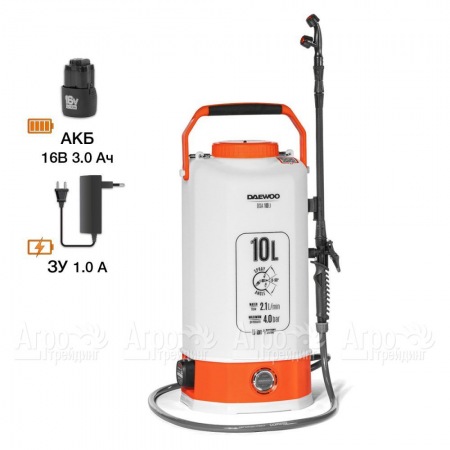 Аккумуляторный опрыскиватель Daewoo DSA 10Li в Волгограде