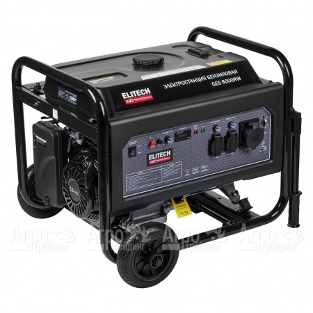 Бензогенератор Elitech GES 8000RW 6 кВт  в Волгограде