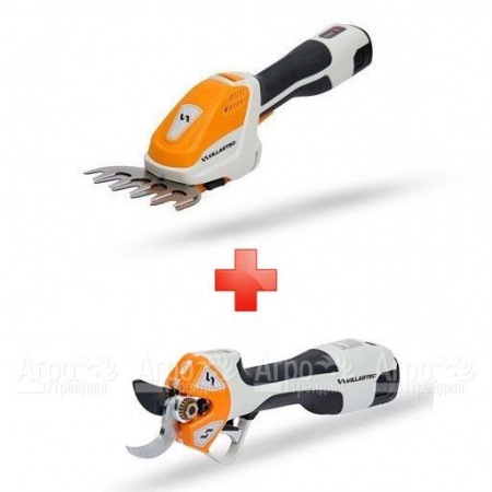 Ножницы аккумуляторные Villartec HA1462 + секатор Villartec PA1462 (без аккумулятора и зарядного устройства) в Волгограде