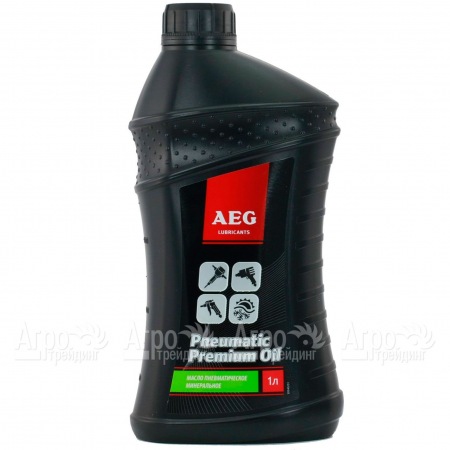 Масло пневматическое минеральное AEG Pneumatic oil 1 л для компрессоров в Волгограде