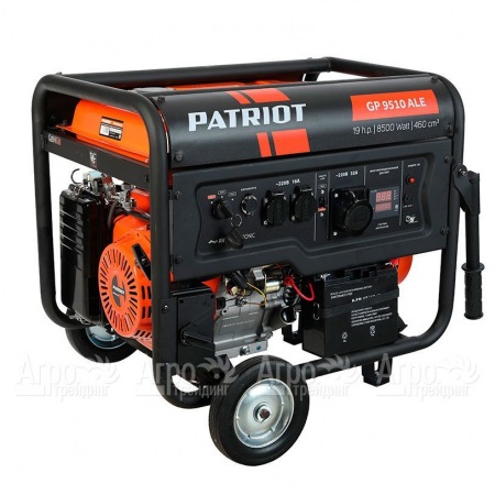 Бензогенератор Patriot GP 9510ALE 8 кВт  в Волгограде