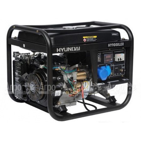 Бензогенератор Hyundai HY 9000LER 6,0 кВт  в Волгограде