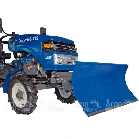 Отвал фронтальный гидравлический для Garden Scout (Скаут) T-12, T-15, T-24  в Волгограде