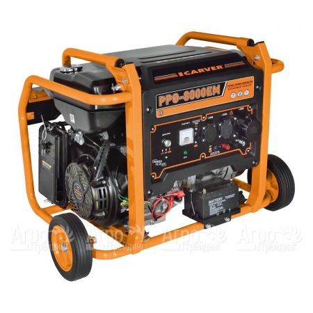Бензогенератор Carver PPG-8000ЕM 6 кВт в Волгограде