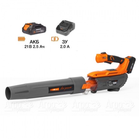 Воздуходувка аккумуляторная Daewoo DABL 5521Li SET в Волгограде