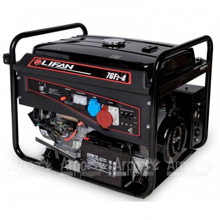 Бензогенератор Lifan 7 GF2-4 7 кВт  в Волгограде