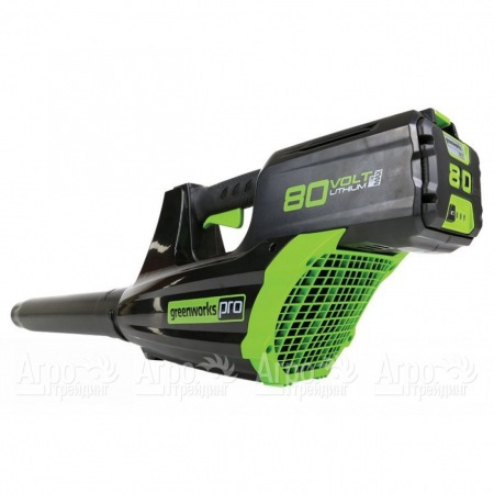 Воздуходувка аккумуляторная GreenWorks GD80BL 80V 200 км/ч (без батареи и зарядного устройства)  в Волгограде