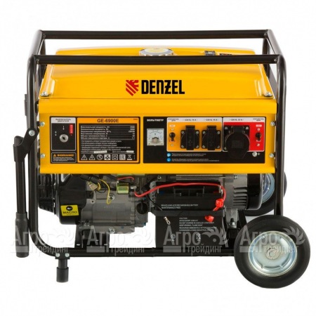 Бензогенератор Denzel GE 6900E 5 кВт  в Волгограде
