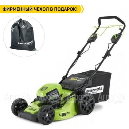 Газонокосилка аккумуляторная GreenWorks GD60LM46SPK4 в Волгограде