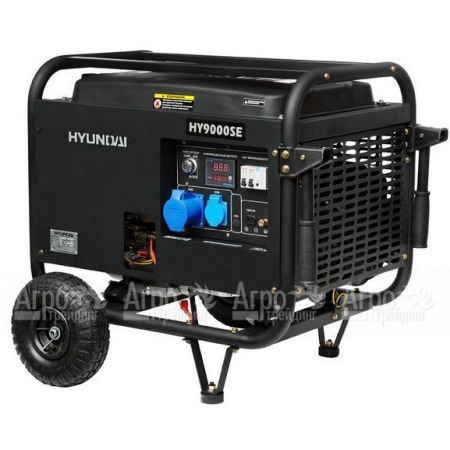Бензогенератор Hyundai HY 9000SE 6 кВт  в Волгограде