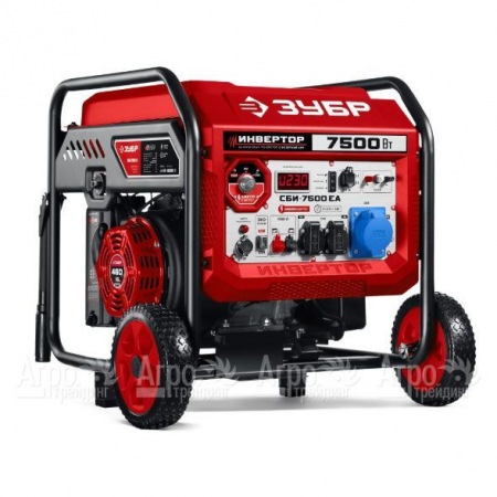 Бензиновый генератор инверторный Зубр СБИ-7500ЕА 7 кВт в Волгограде