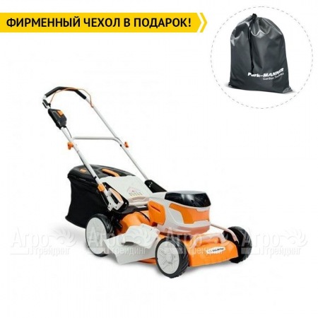 Газонокосилка аккумуляторная Villartec MA4046 SET AM408 + AC402 в Волгограде