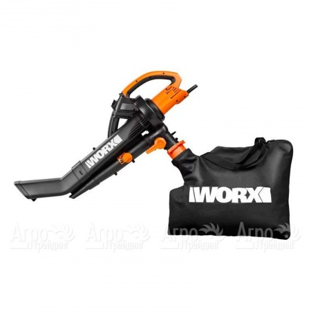 Воздуходувка-пылесос электрический Worx WG505E в Волгограде