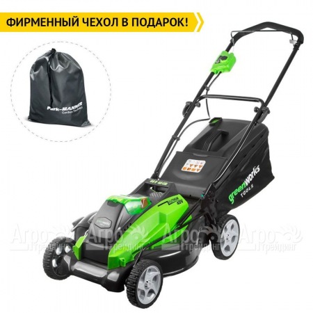 Газонокосилка аккумуляторная GreenWorks G40LM45K3 в Волгограде