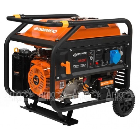Бензогенератор Daewoo GDA 8800E 7 кВт  в Волгограде