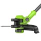 Аккумуляторный триммер GreenWorks G24LT301 2 Ач в Волгограде